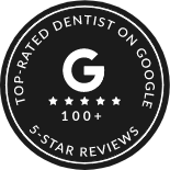 Top Rated Dentist on Google seal