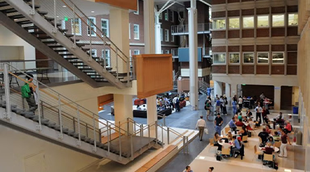 Inside shot of UNC Adams School of Dentistry